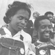 Joyce Ladner, right, with her sister, Dorie, at the March on Washington (the Ladner Report)